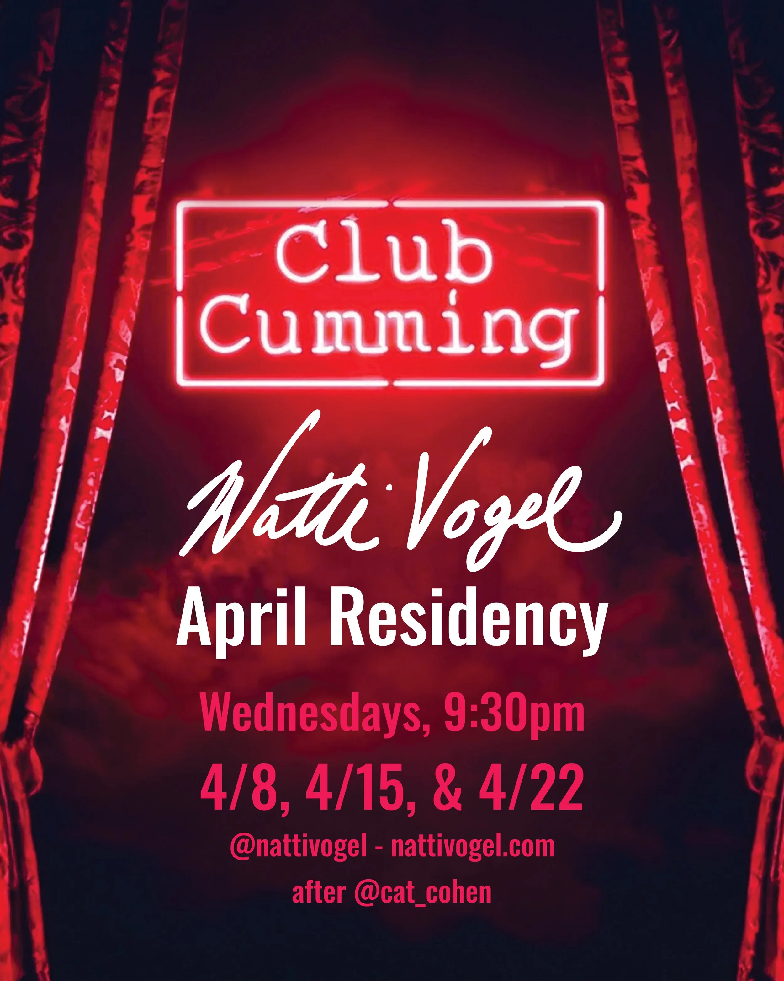 Natti Vogel: April Residency