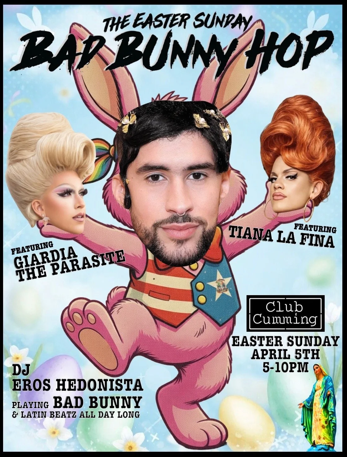BAD BUNNY HOP: An Easter Day Party