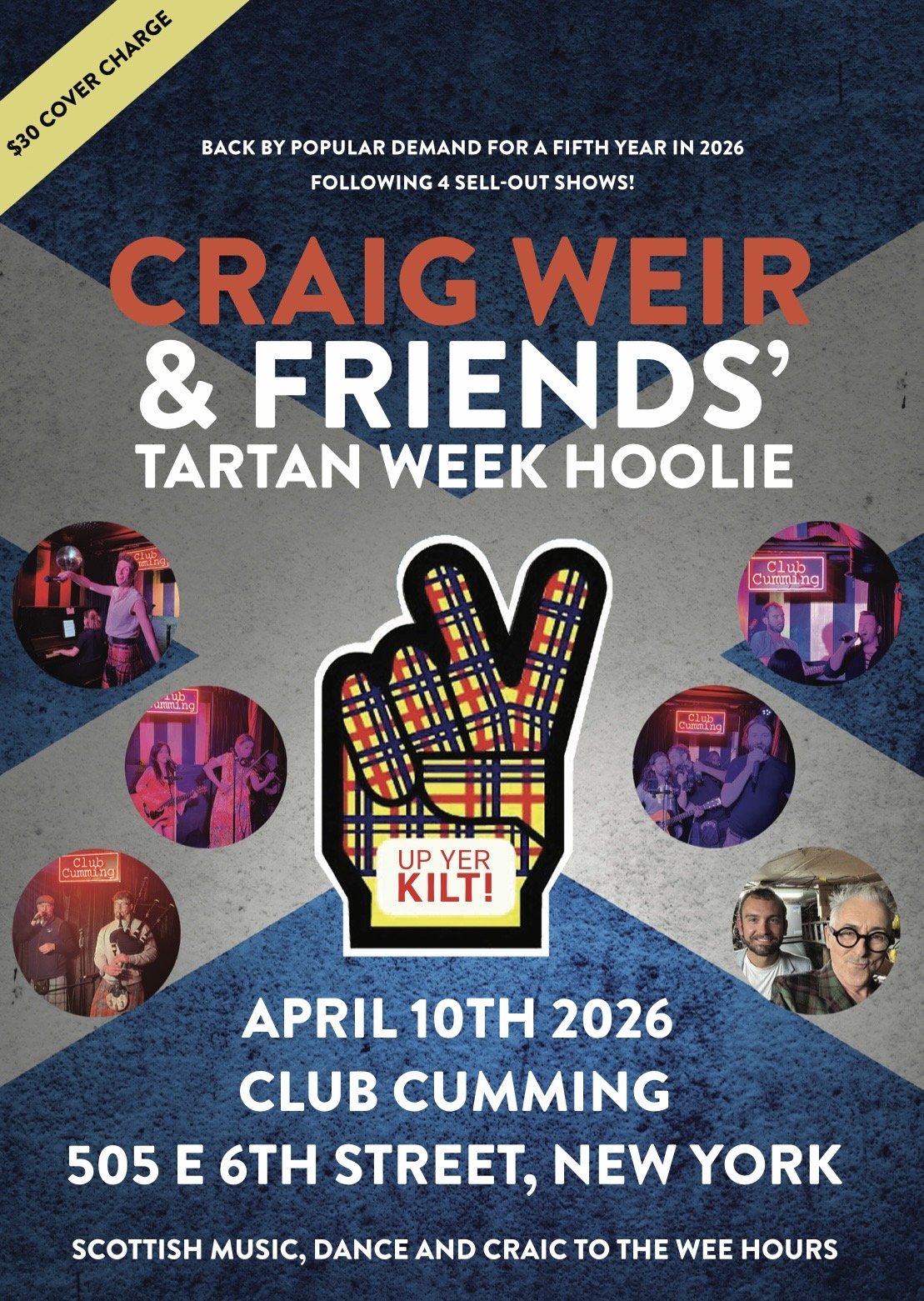 Craig Weir &amp; Friends Tartan Week Hoolie
