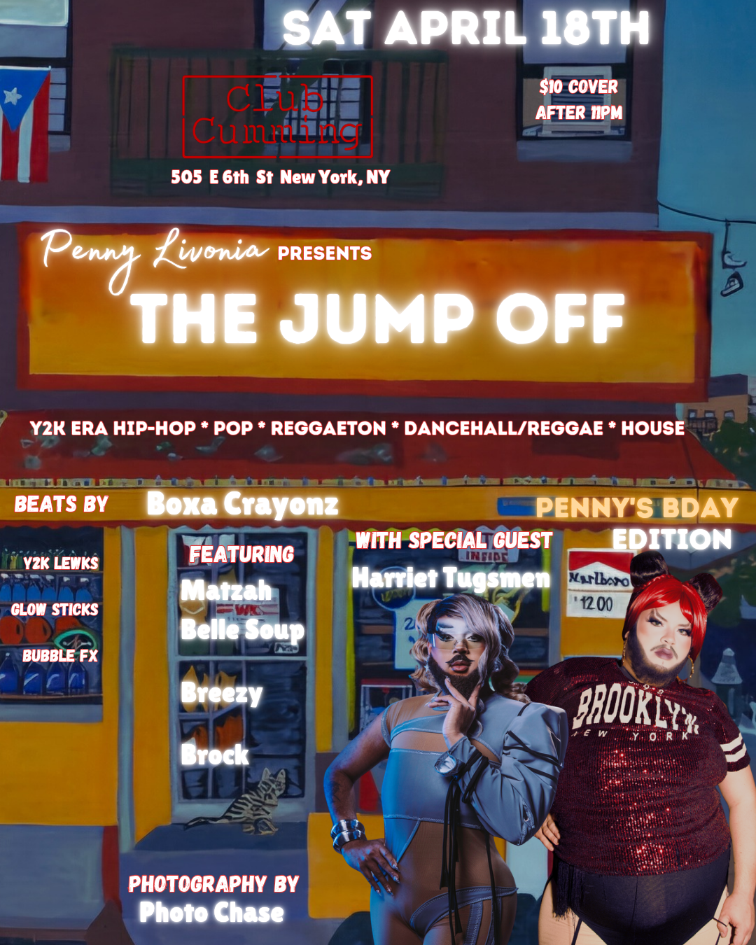 The Jump Off with Penny Livonia (A 2000's Party)