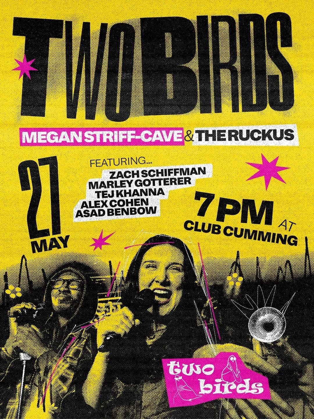 Two Birds with Megan Striff-Cave &amp; The Ruckus