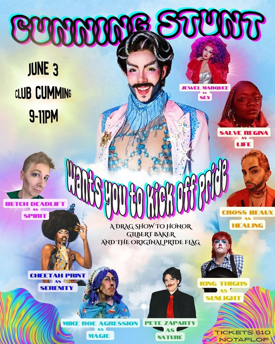 Pride Kick-Off with Cunning Stunt