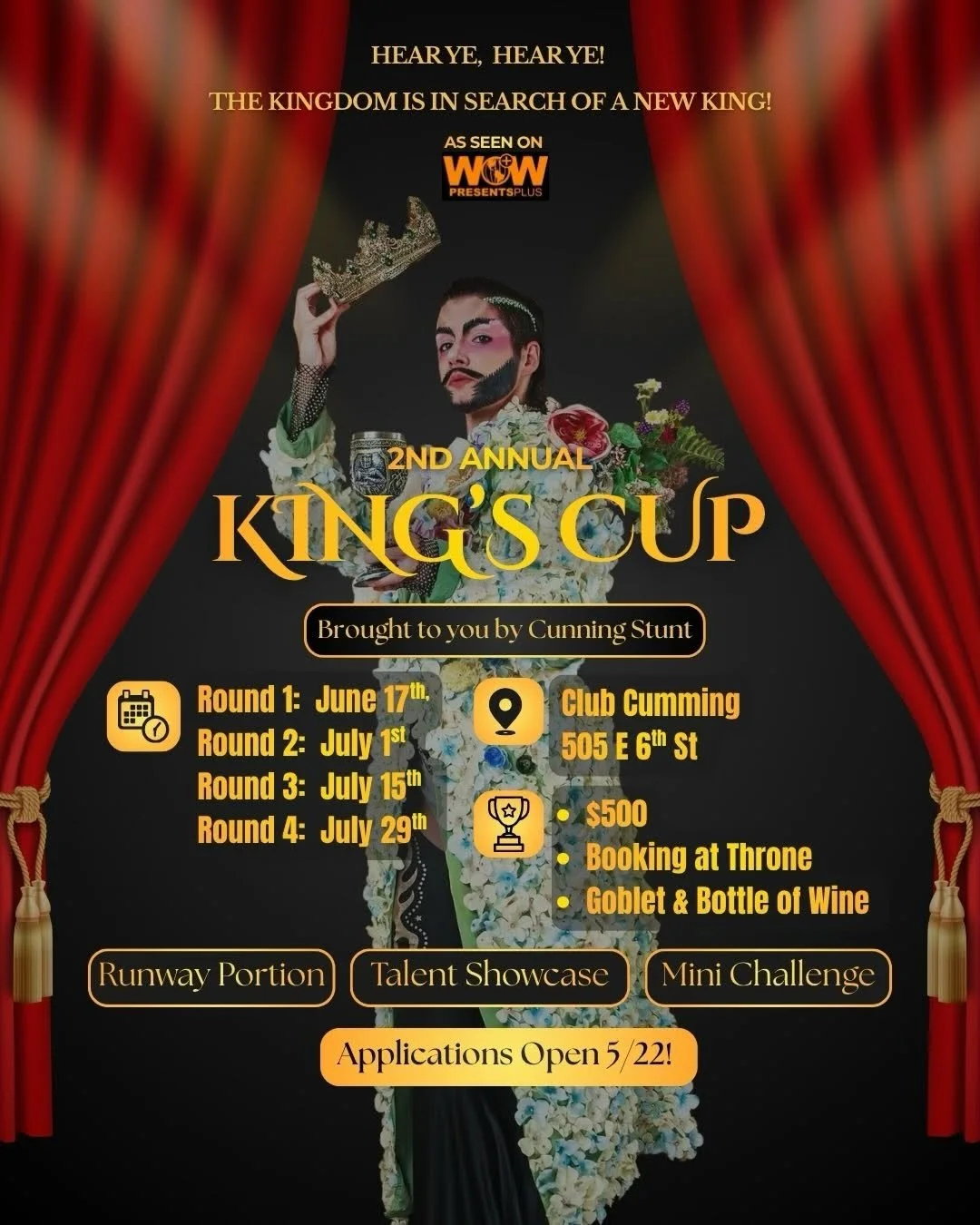 2nd Annual King's Cup Competition - Week 1