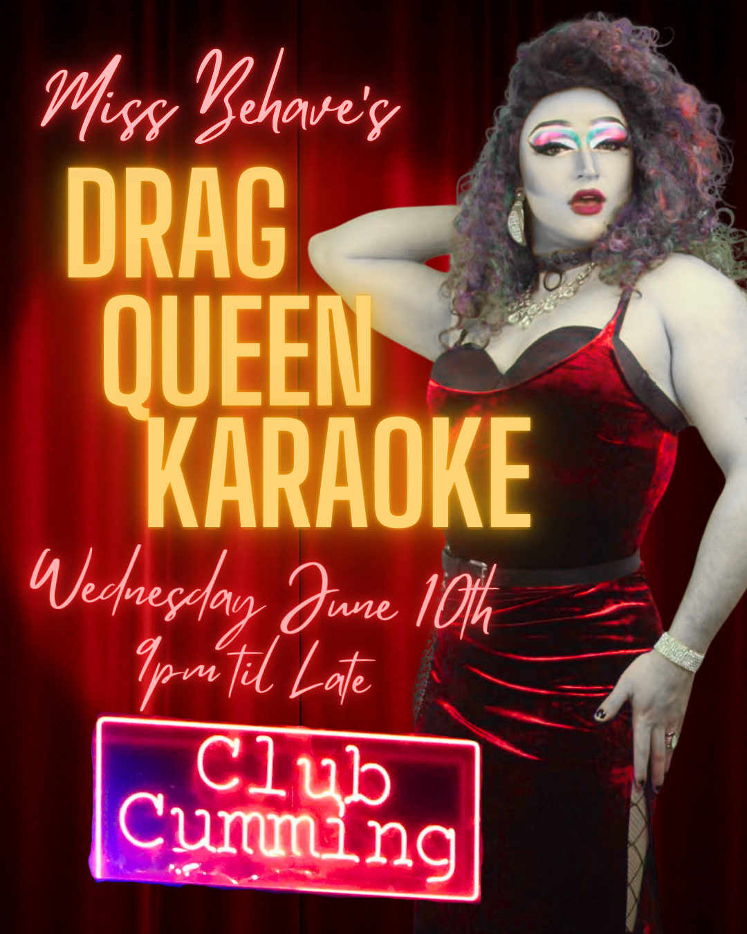 Drag Queen Karaoke with Miss Behave