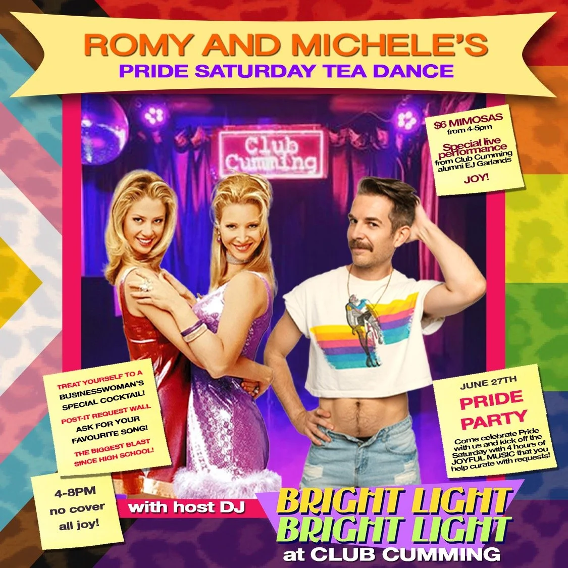 Romy &amp; Michele's Afternoon PRIDE Tea Dance