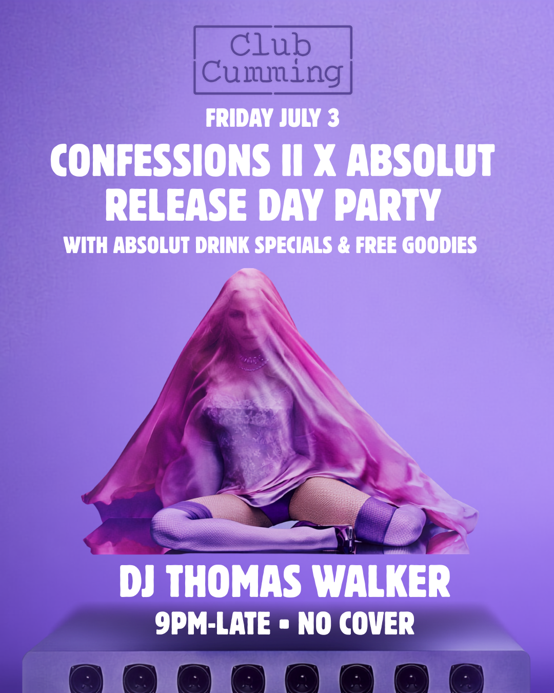 Confessions II x Absolut Release Day Party
