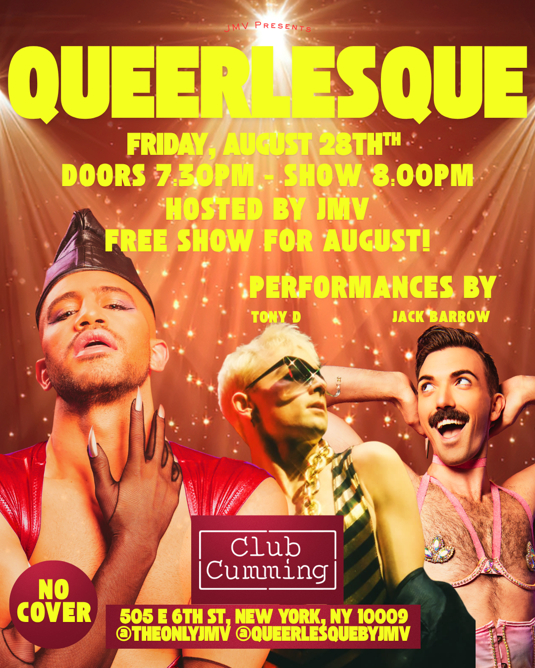 JMV Presents... QUEERLESQUE