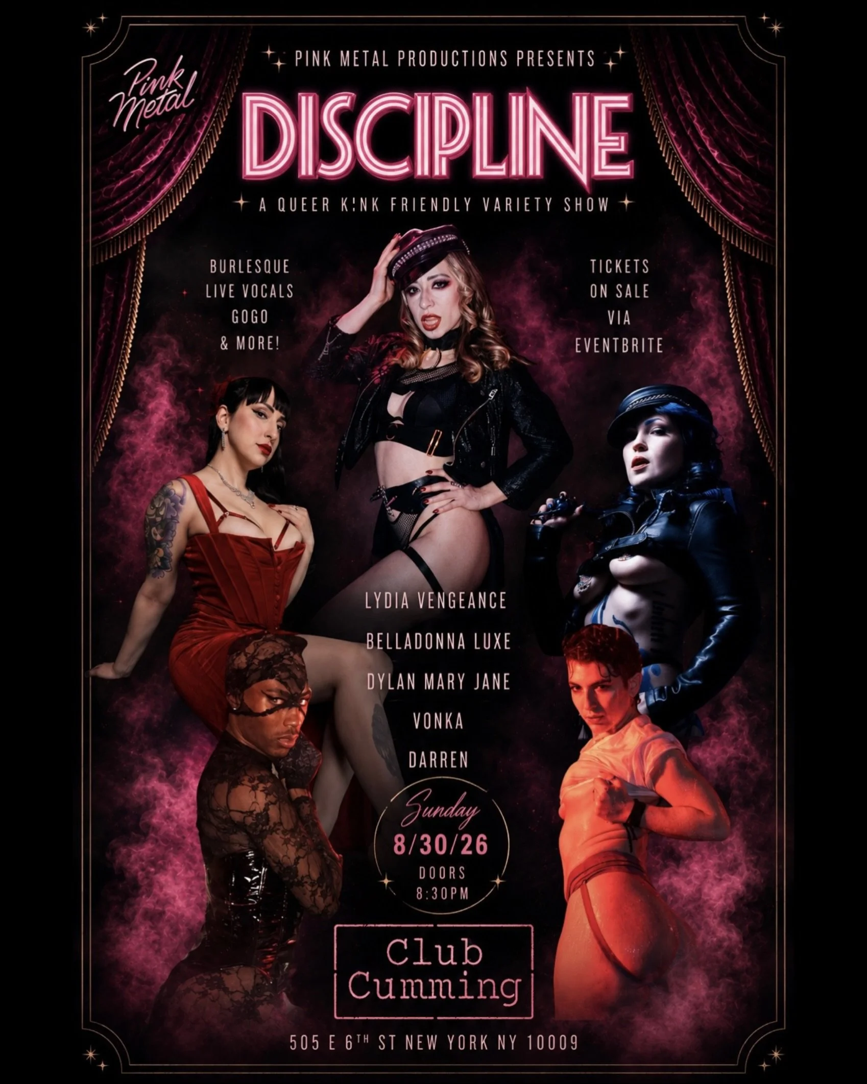DISCIPLINE: Beyond the Burlesque Show
