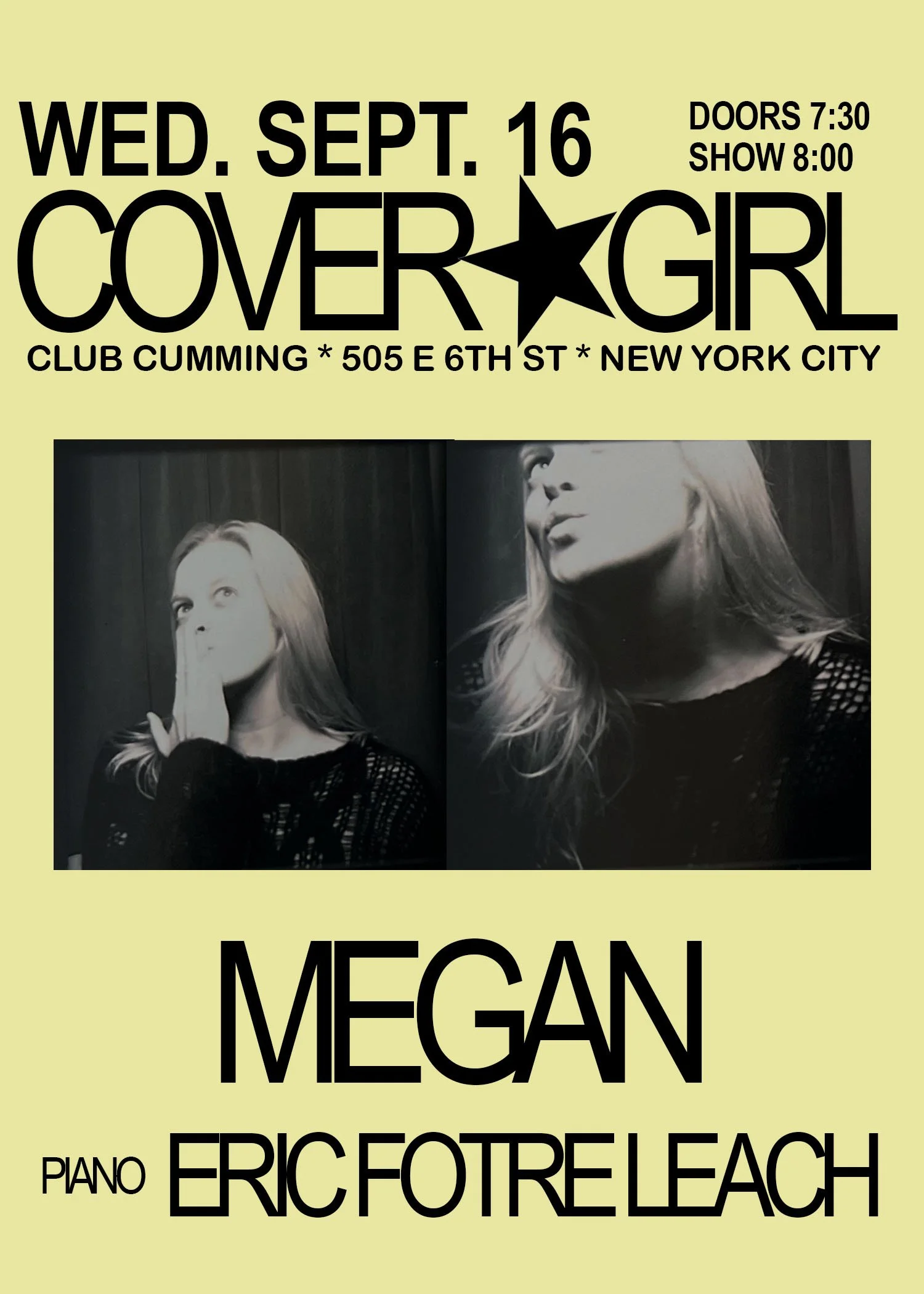 MEGAN: COVER★GIRL