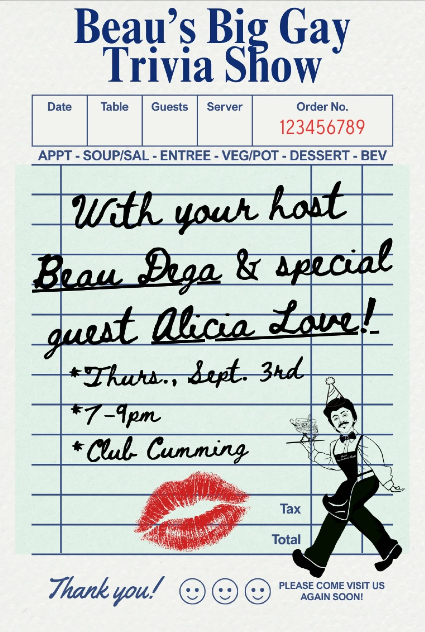 Beau's Big Gay Trivia Show (Birthday Edition!)