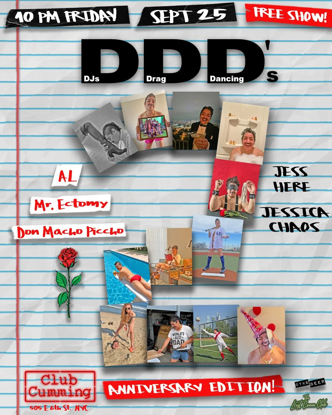 Triple D's: DJ's Drag &amp; Dancing!