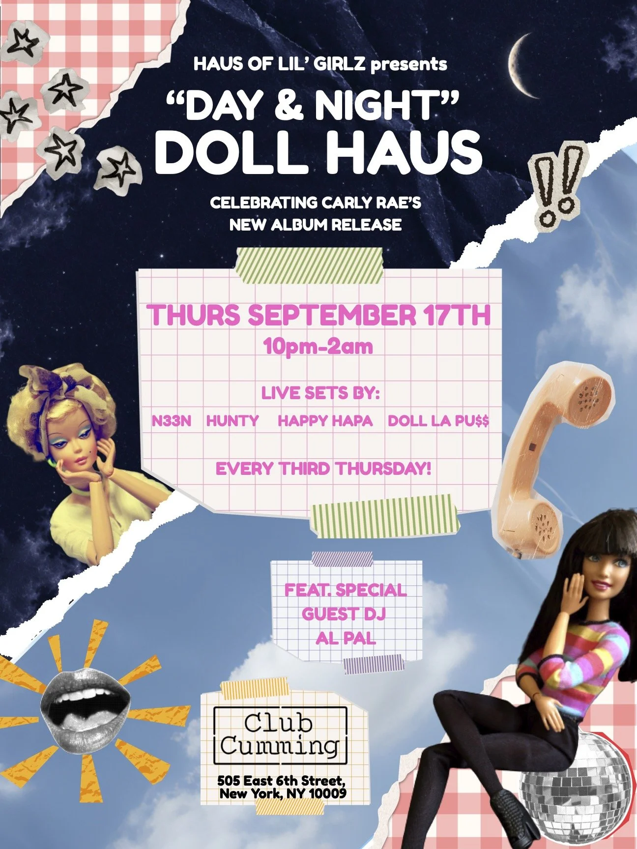 DOLL HAUS: 'Day &amp; Night' A Carly Rae Jepson Party