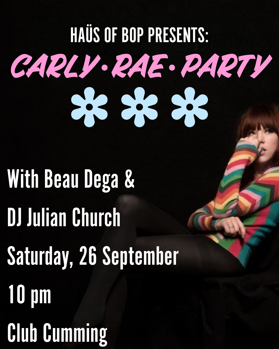 Haus of Bop Presents: A Carly Rae Party