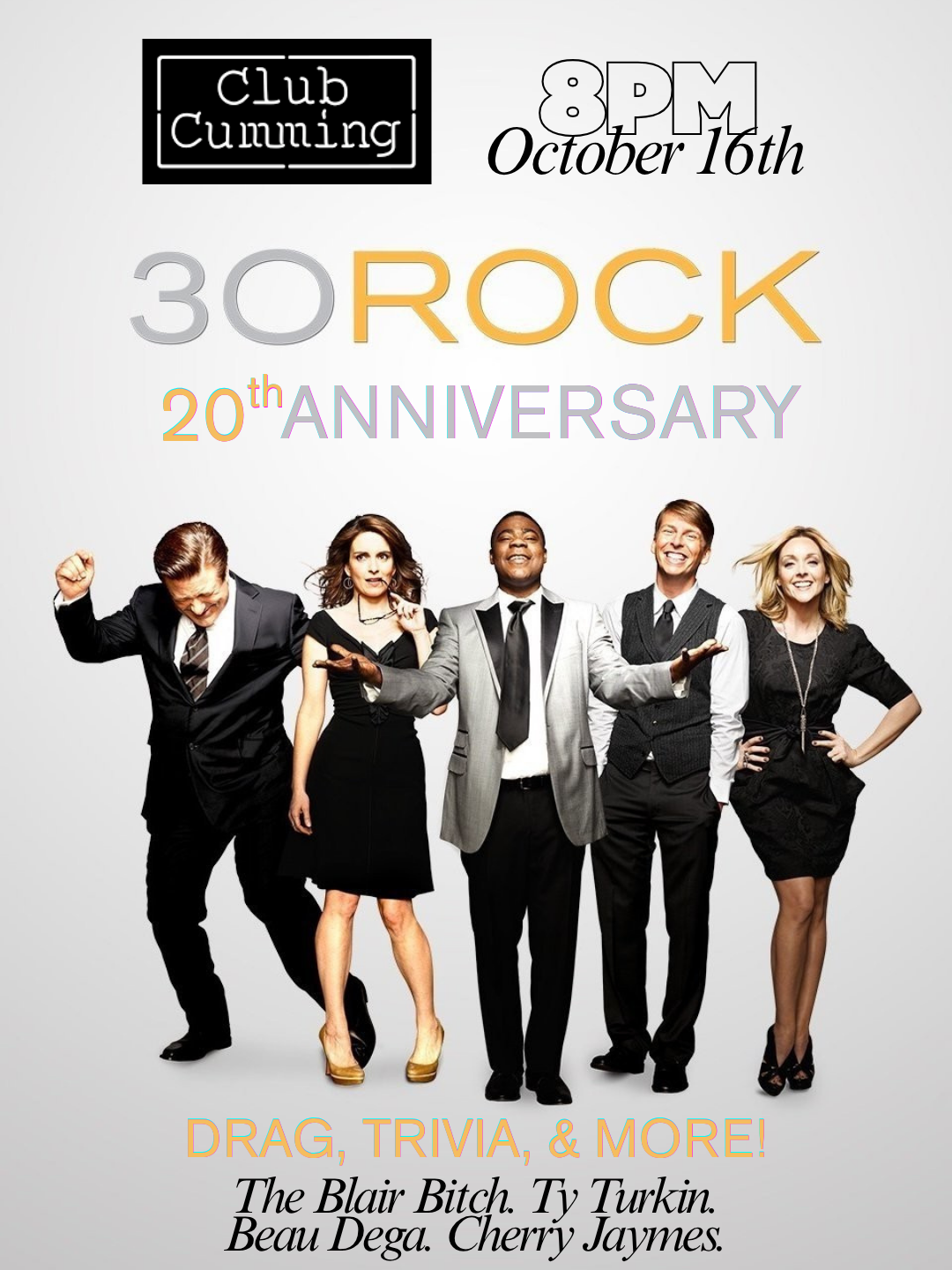 30 Rock: 20th Anniversary Drag &amp; Variety Show