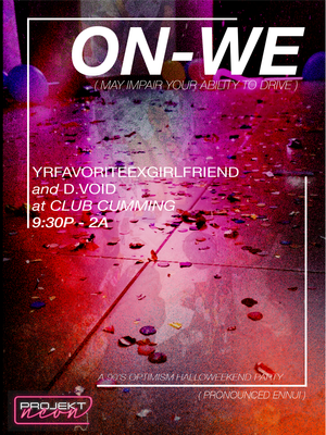 ON-WE: A 90s Optimism Halloween Party at Club Cumming