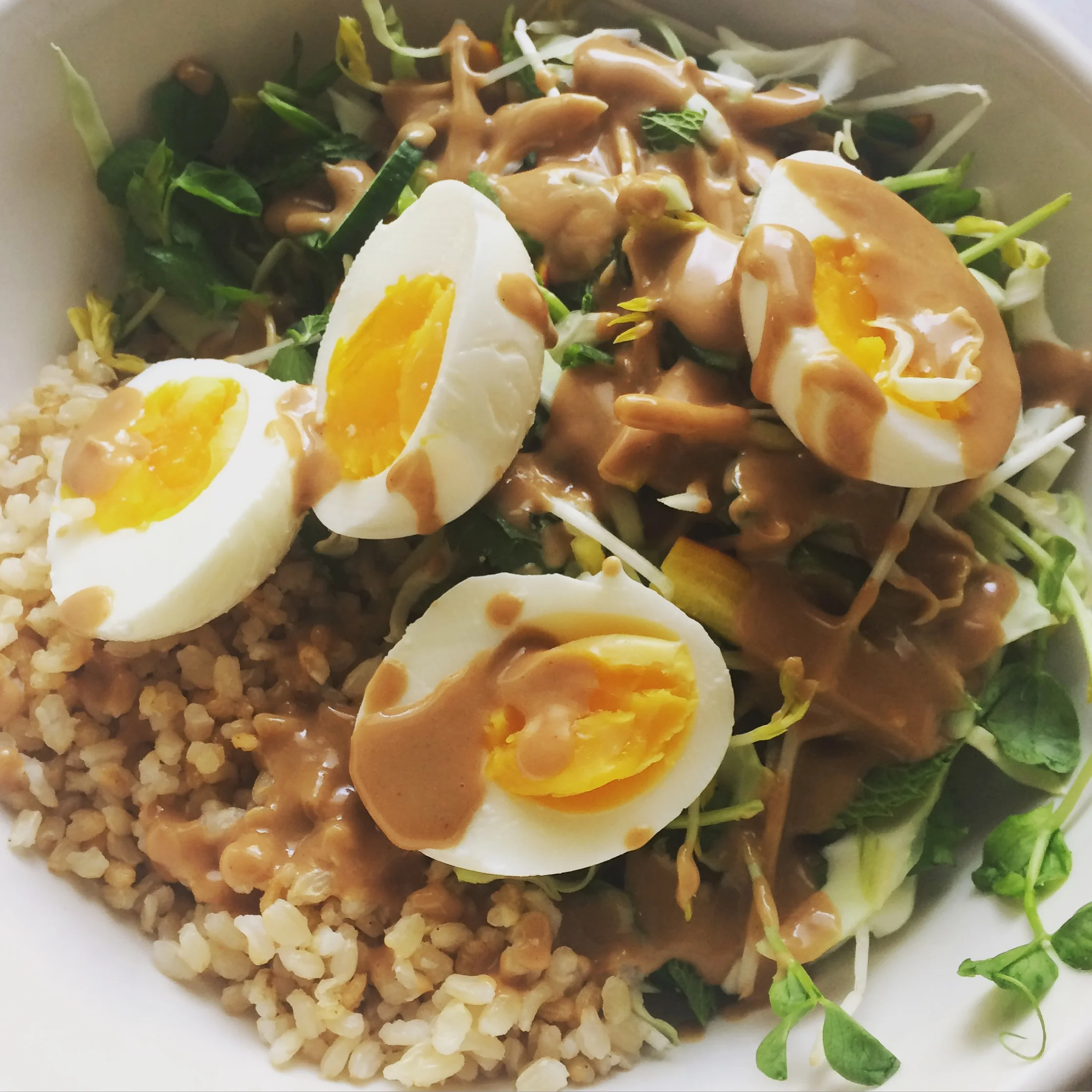 I made this Crunchy Veg Bowl