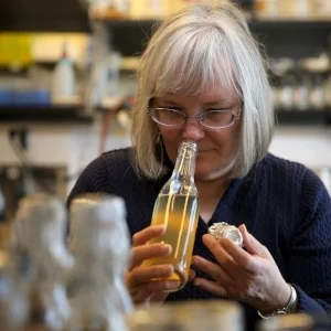 Dr. Linda Bisson, professor emeritus and geneticist
