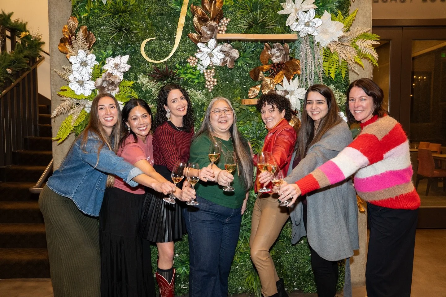 Wow, our Holiday Soir&eacute;e at J Winery @jwinery was truly special! Thank you to everyone who supported us by purchasing tickets to help us close out 2025 🪩the right way, with bubbles and connections. 

From wonderful wine by J Winery, DJ Mara @m