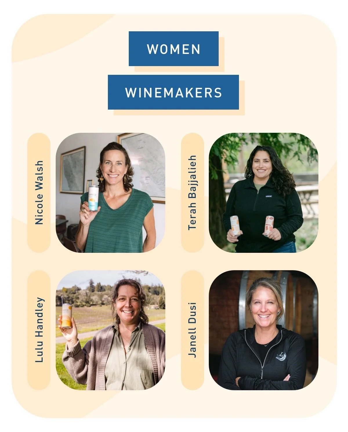 This Women&rsquo;s History Month, we&rsquo;re celebrating the women behind some of our favorite wines 💪. Maker Wine is donating 15% of proceeds from their Week of Women-Owned Wine pack to B&acirc;tonnage Forum, a nonprofit supporting women in wine, 