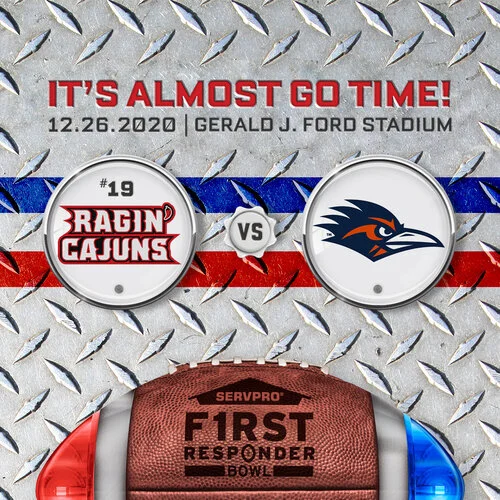 2020 SERVPRO First Responder Bowl to feature No. 19 Louisiana and UTSA
