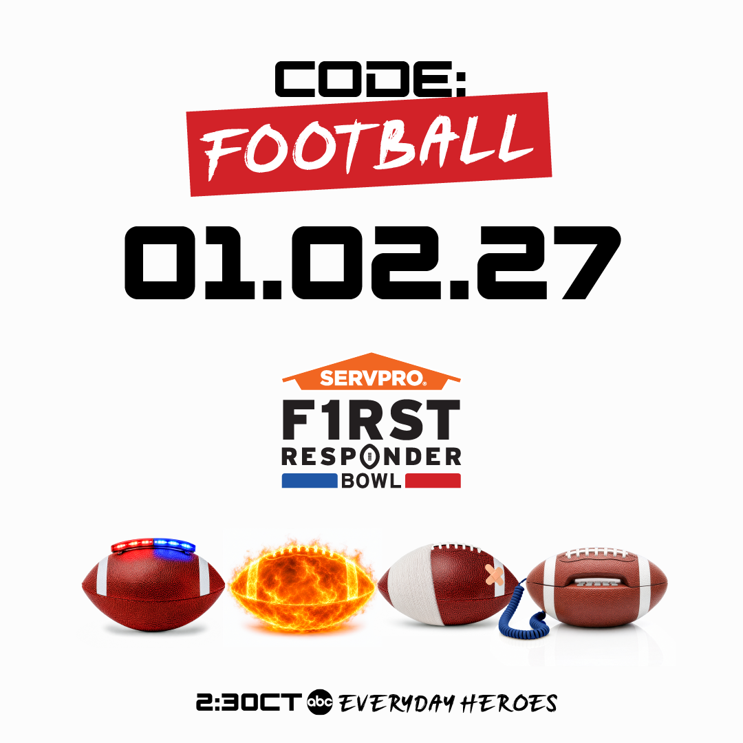 SERVPRO FIRST RESPONDER BOWL TO BE PLAYED SATURDAY, JANUARY 2