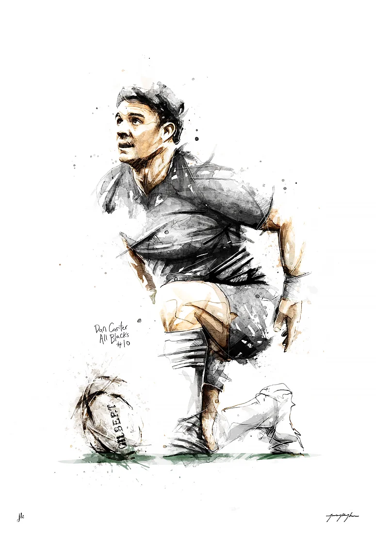Dan Carter. By Jeremy Kyle / Artist