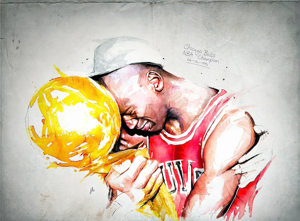 Michael Jordan. By Jeremy Kyle / Artist