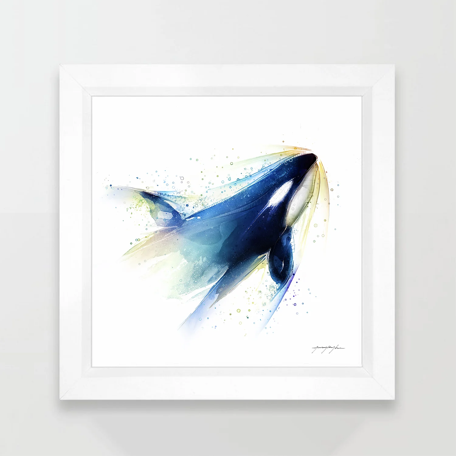 Orca Painting. By Jeremy Kyle Artist