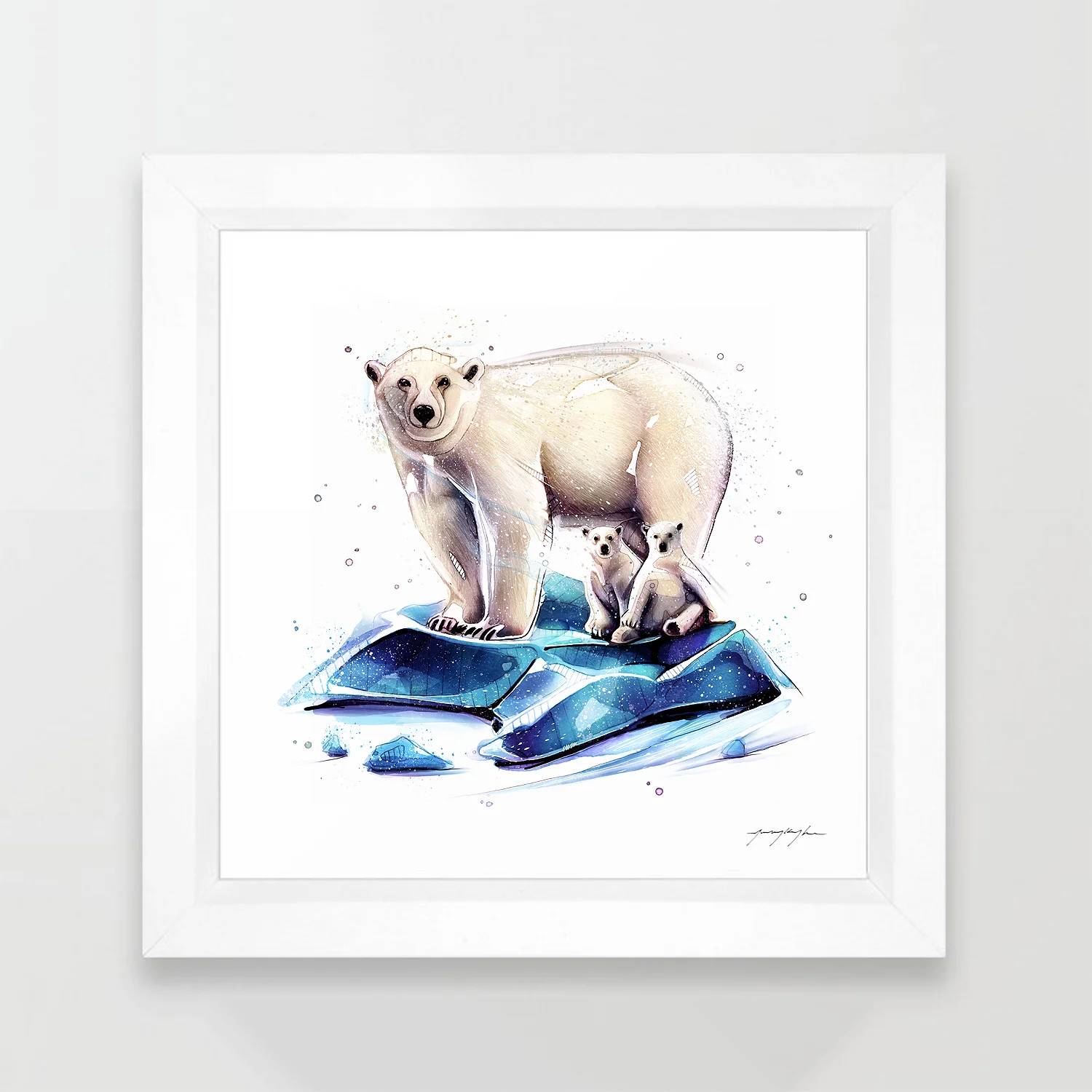 PolarBear_Framed_JeremyKyleArtist.jpg