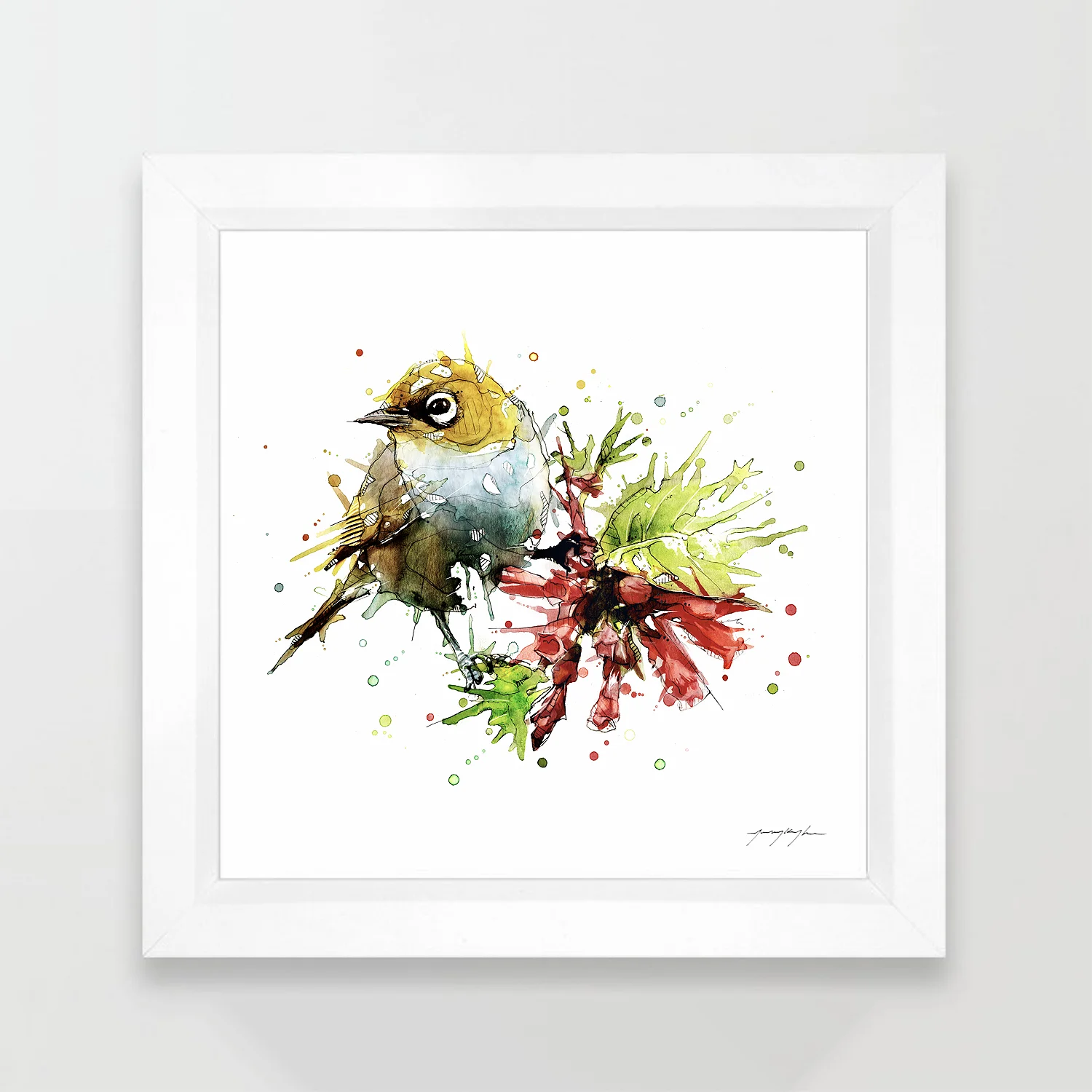 Silvereye_Framed_JeremyKyleArtist.jpg