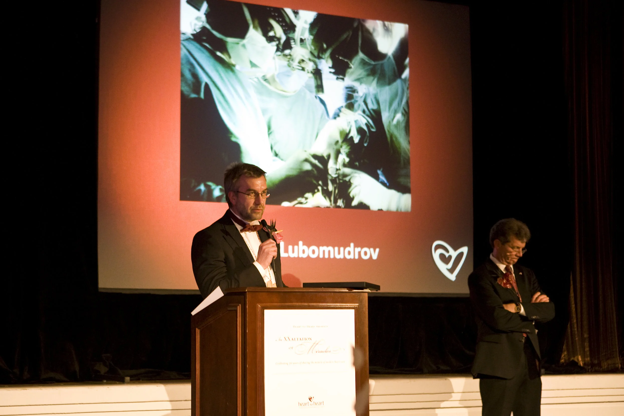 Dr. Nilas Young Humanitarian Award for Medical Leadership: Vadim Lubomudrov, MD, PhD began to train as a pediatric cardiac surgeon in St. Petersburg with Dr. Nilas Young in 1990. Dr. Lubomudrov – despite having almost no colleagues in his own country – has successfully led his cardiac team in St. Petersburg to national acclaim, saving the lives of more than six thousand children.