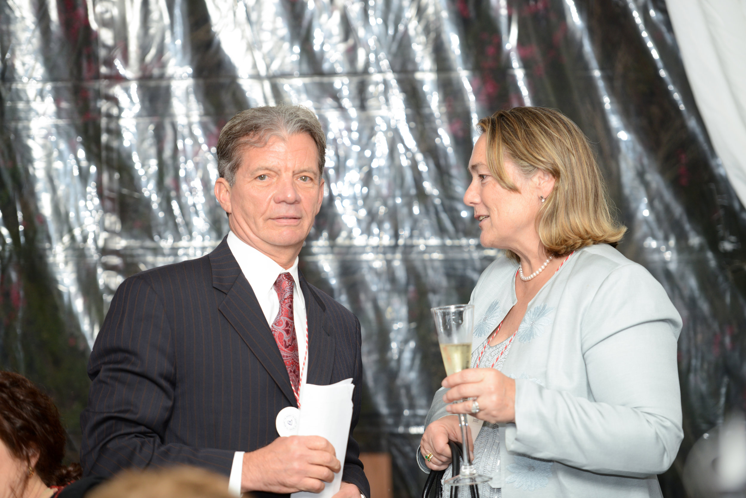 Nilas Young, MD and Jennifer Osborne Share a Moment