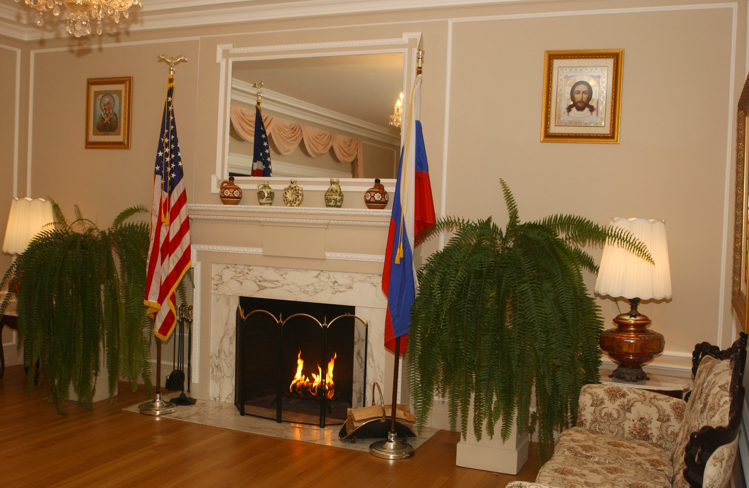 Dinner at Russian Consulate