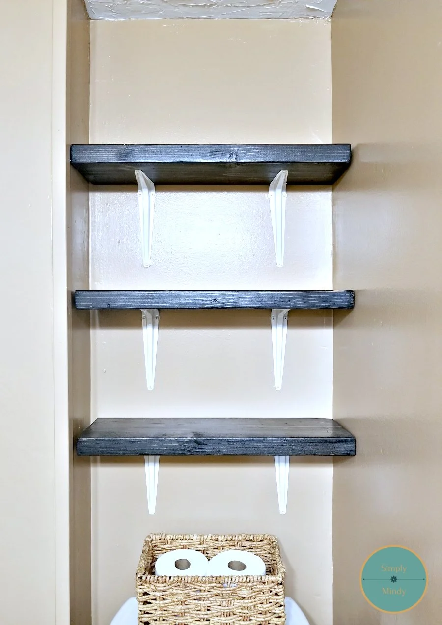DIY Wood Shelves