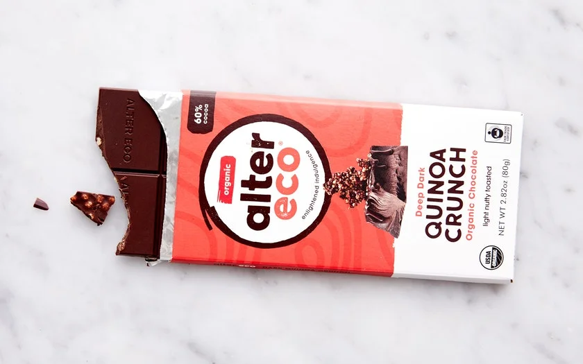 Alter Eco Organic Dark Quinoa Crunch Chocolate Bar (60%) $3.69