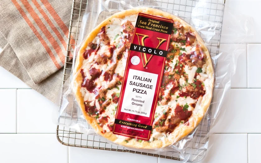 Vicolo Italian Sausage Cornmeal Crust Pizza $8.69