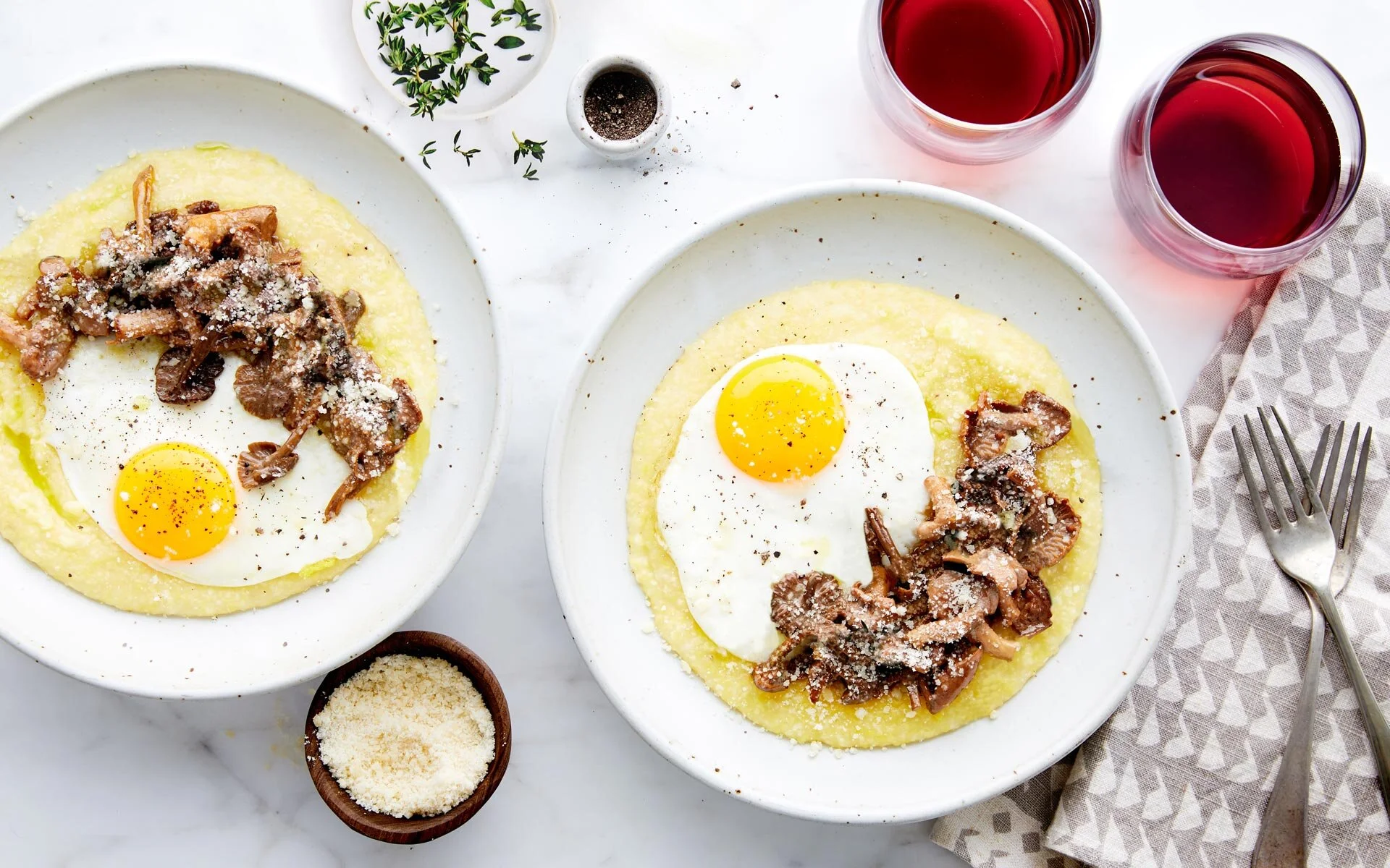 Wild Mushrooms Shine in This Ragù Served Over Polenta