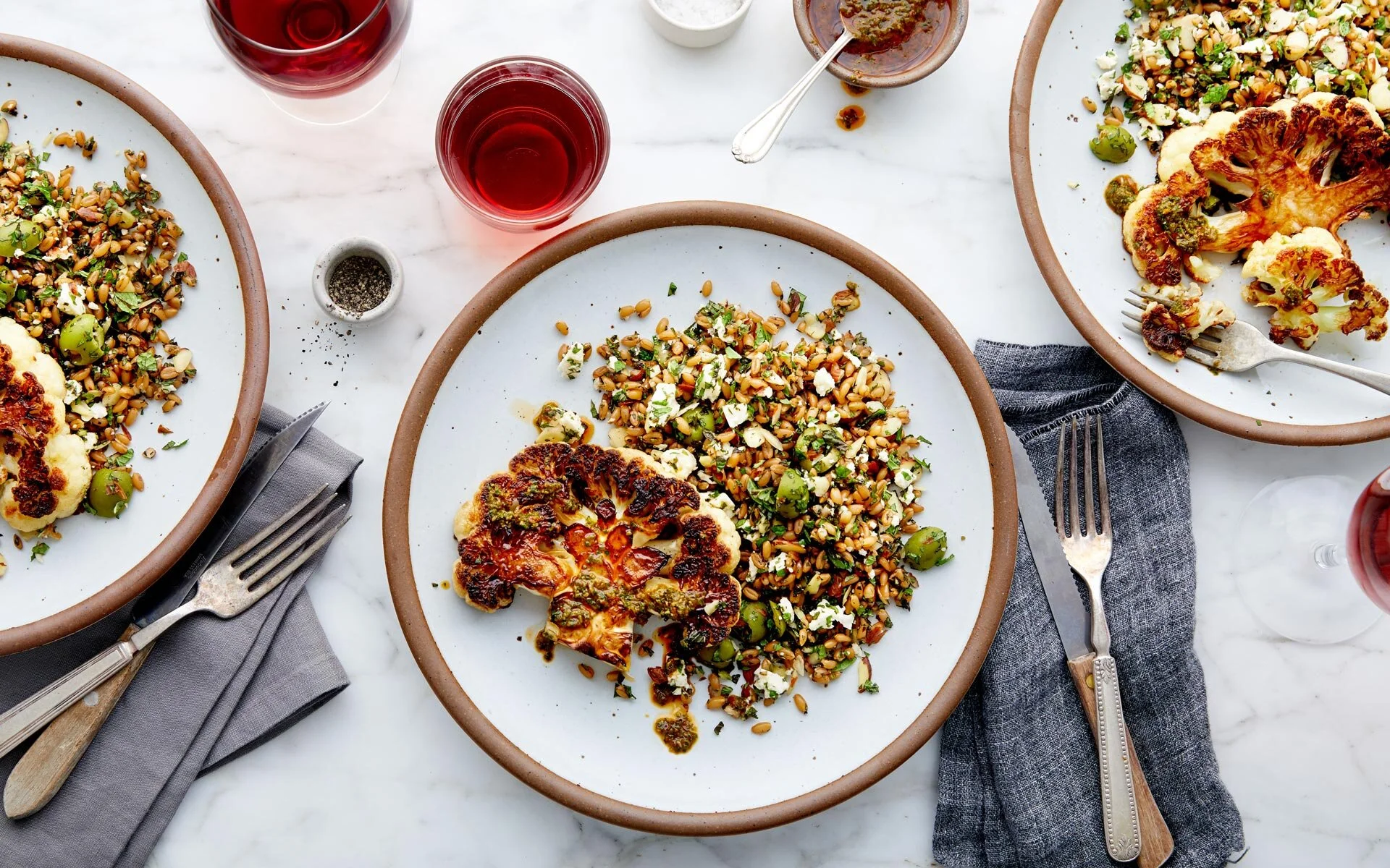 Cauliflower, Three Ways