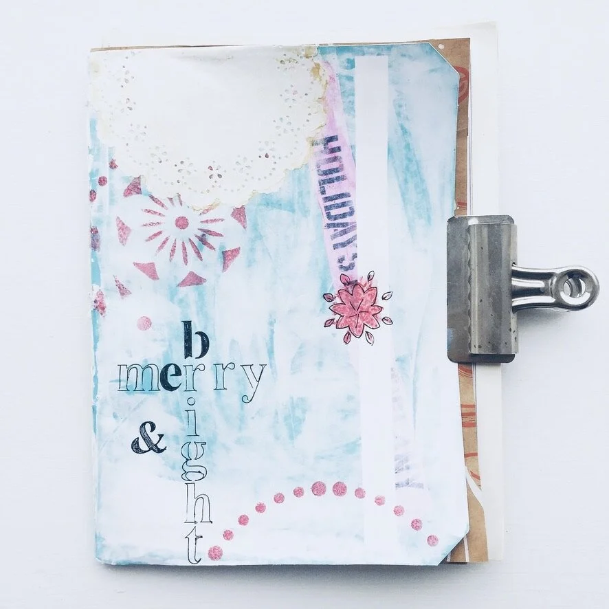 Holiday Junk Journal Flip Through