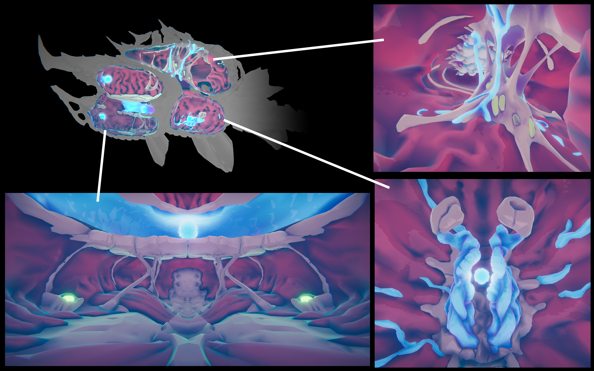 Exterior Level Elements Both interior and exterior were designed as navigable levels for players