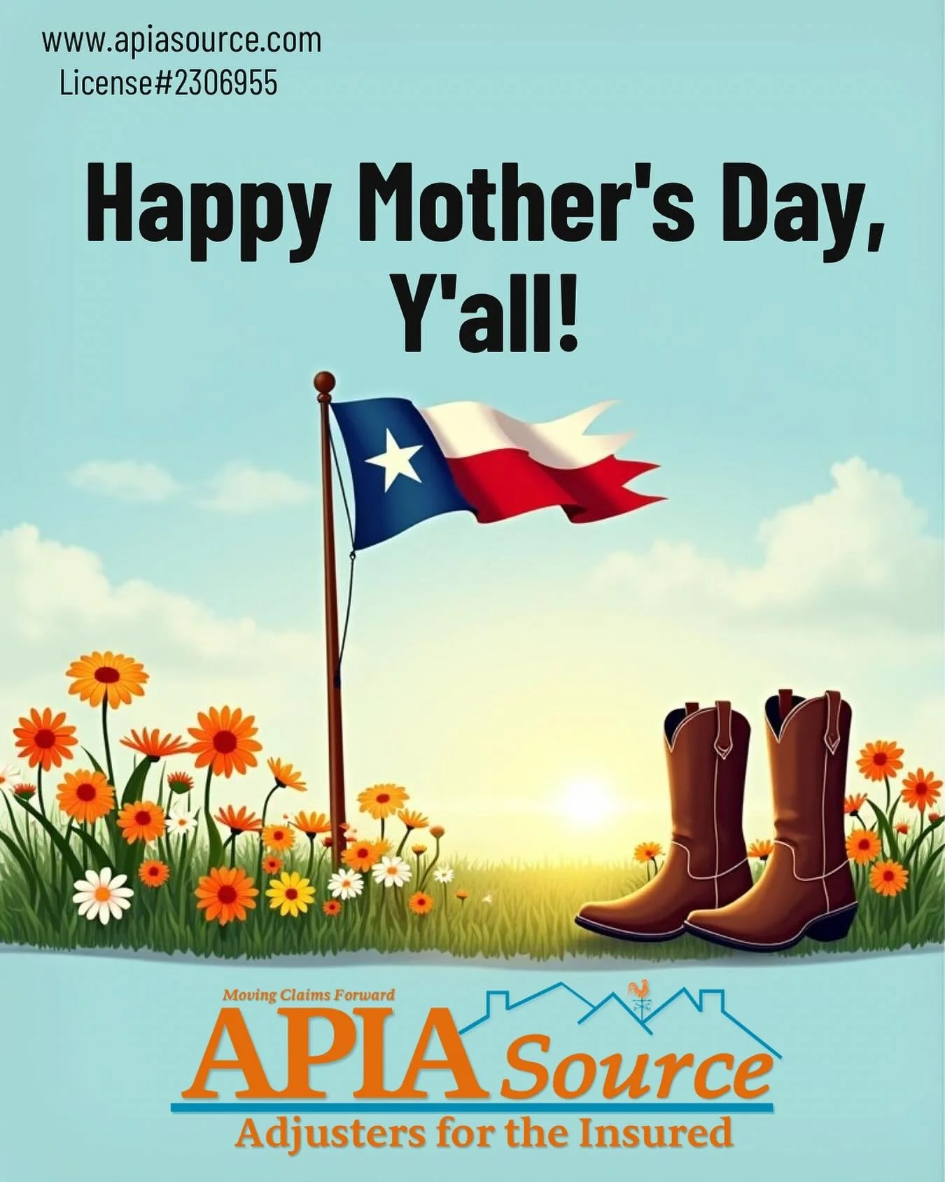 Here&rsquo;s to the mamas stronger than a Texas storm 🌪️ and sweeter than sweet tea🍑. Y&rsquo;all hold the house together, rain, shine, flood or insurance claim.
~~~~~~~~~~~~~~~~~~~~~~~~~
We&rsquo;re proud to stand with tough Texas mamas every day.