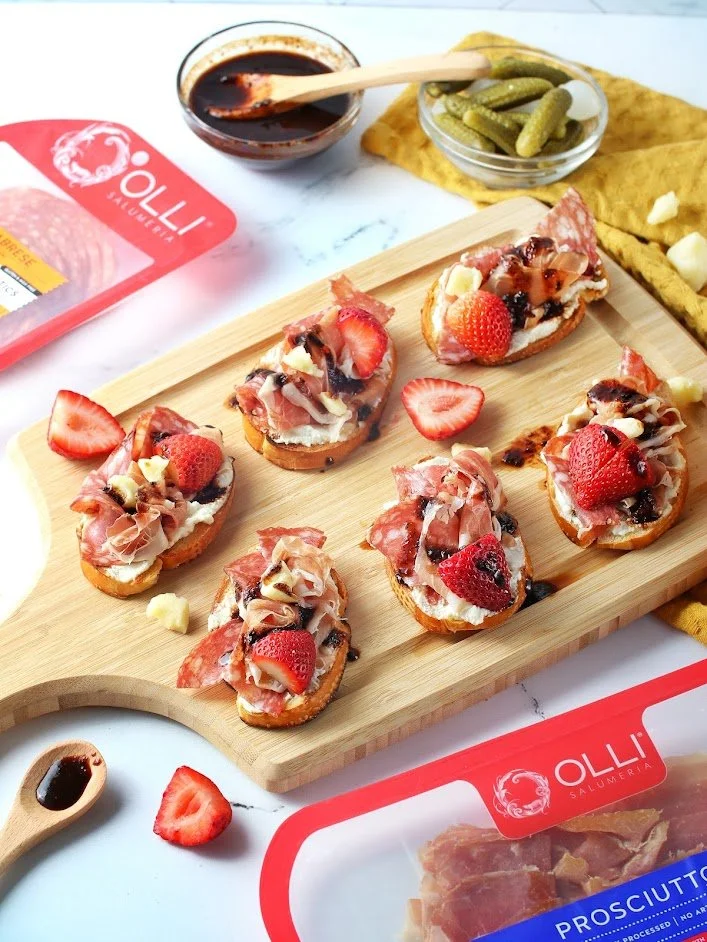 Strawberry Balsamic Bites