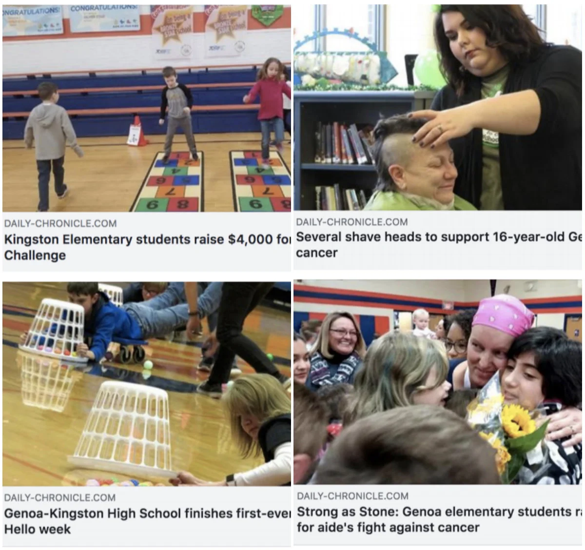 Various stories — Genoa-Kingston school district