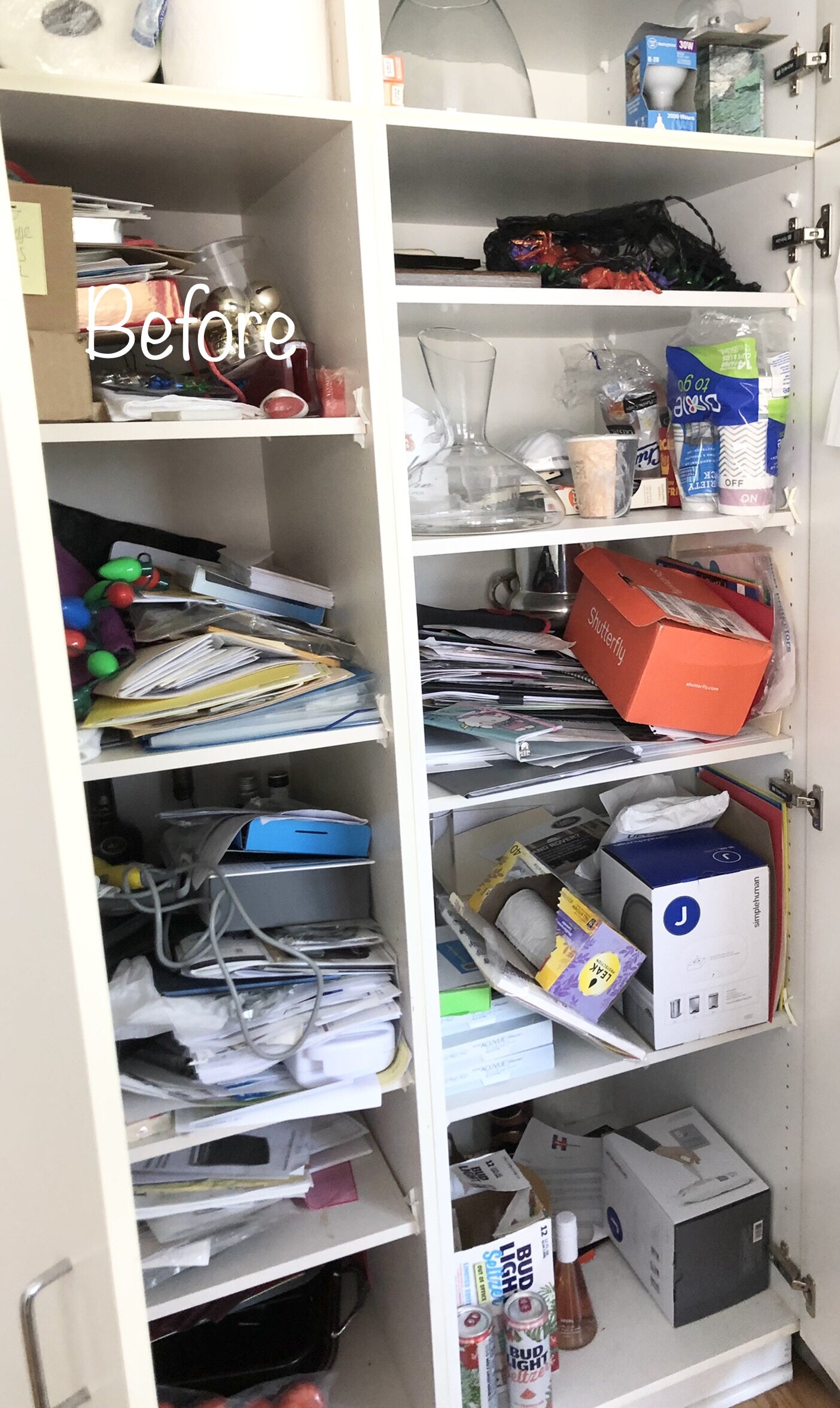 Kitchen Pantry Organizing