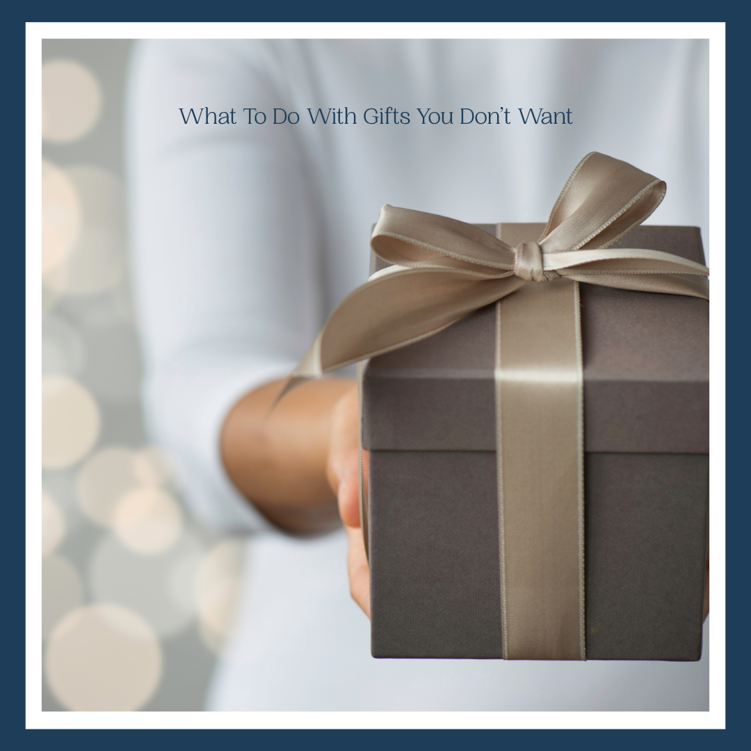 Decluttering Gifts