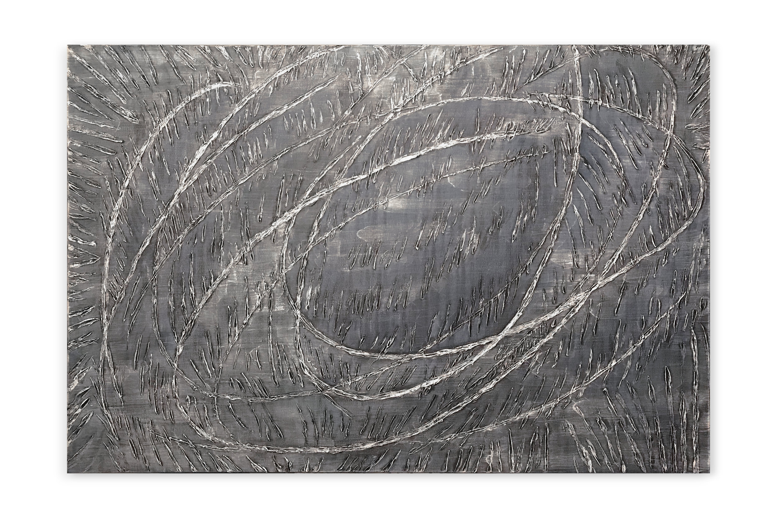  anthropocene  acrylic on canvas  48” x  72”  2018 