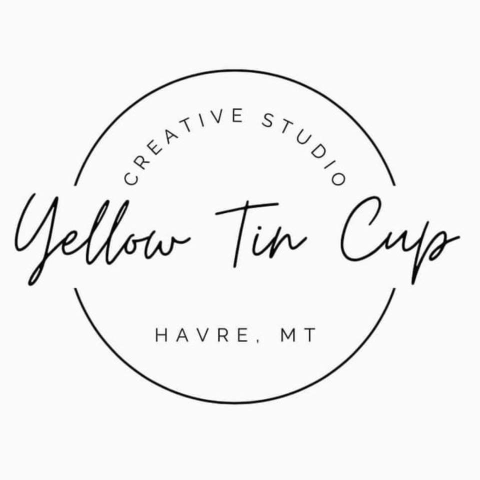 Yellow Tin Cup