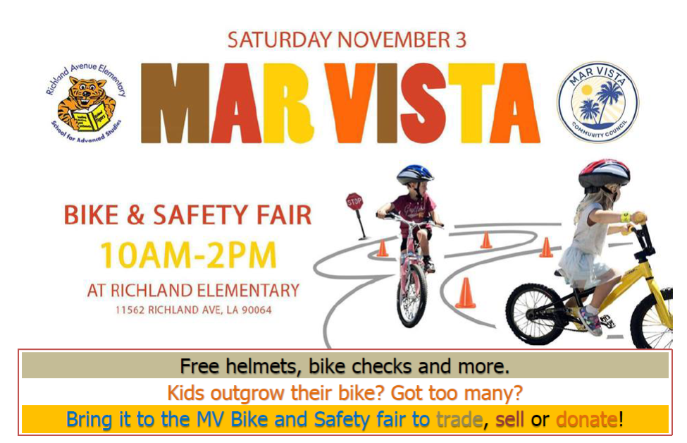 Mar Vista Bike & Safety Fair
