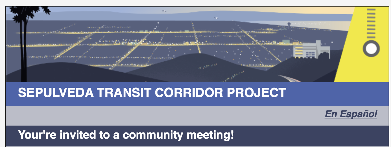 Sepulveda Transit Corridor Project
