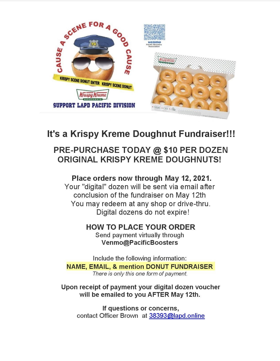 LAPD Pacific Division Fund Raiser